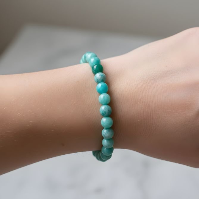 Larimar Beaded Bracelet